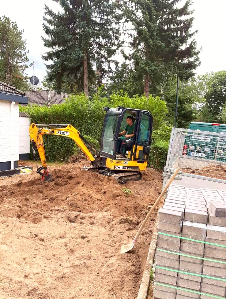 Pflasterarbeiten