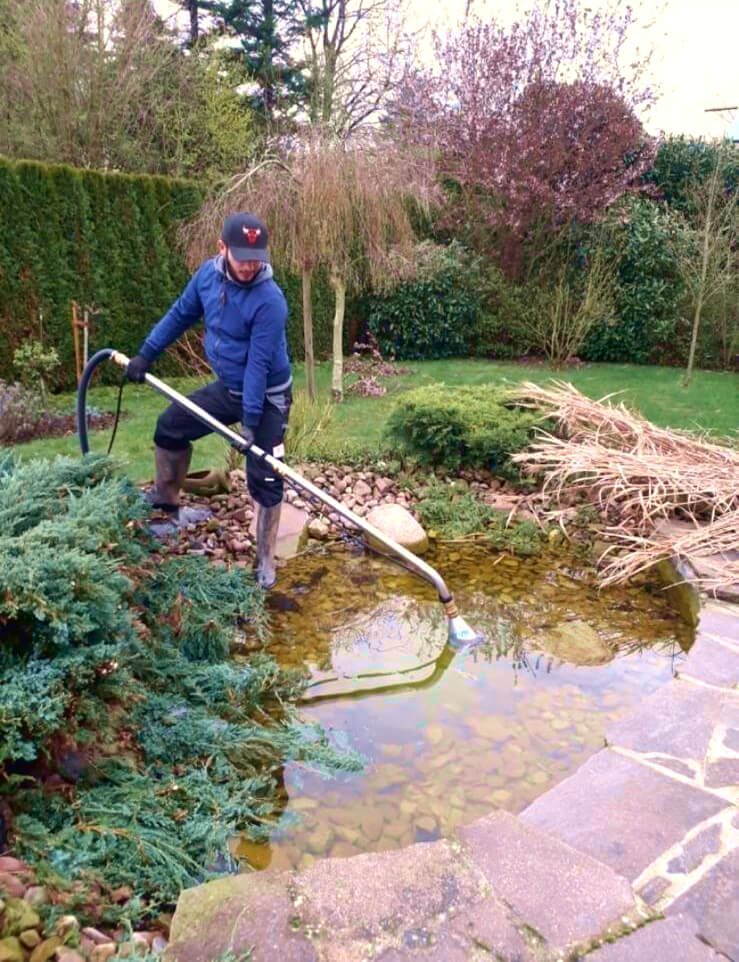 Teichbau